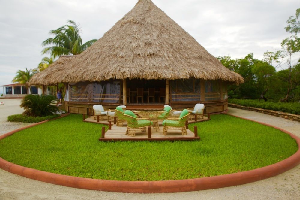 Royal Belize Hotell Thatch Caye Exteriör bild