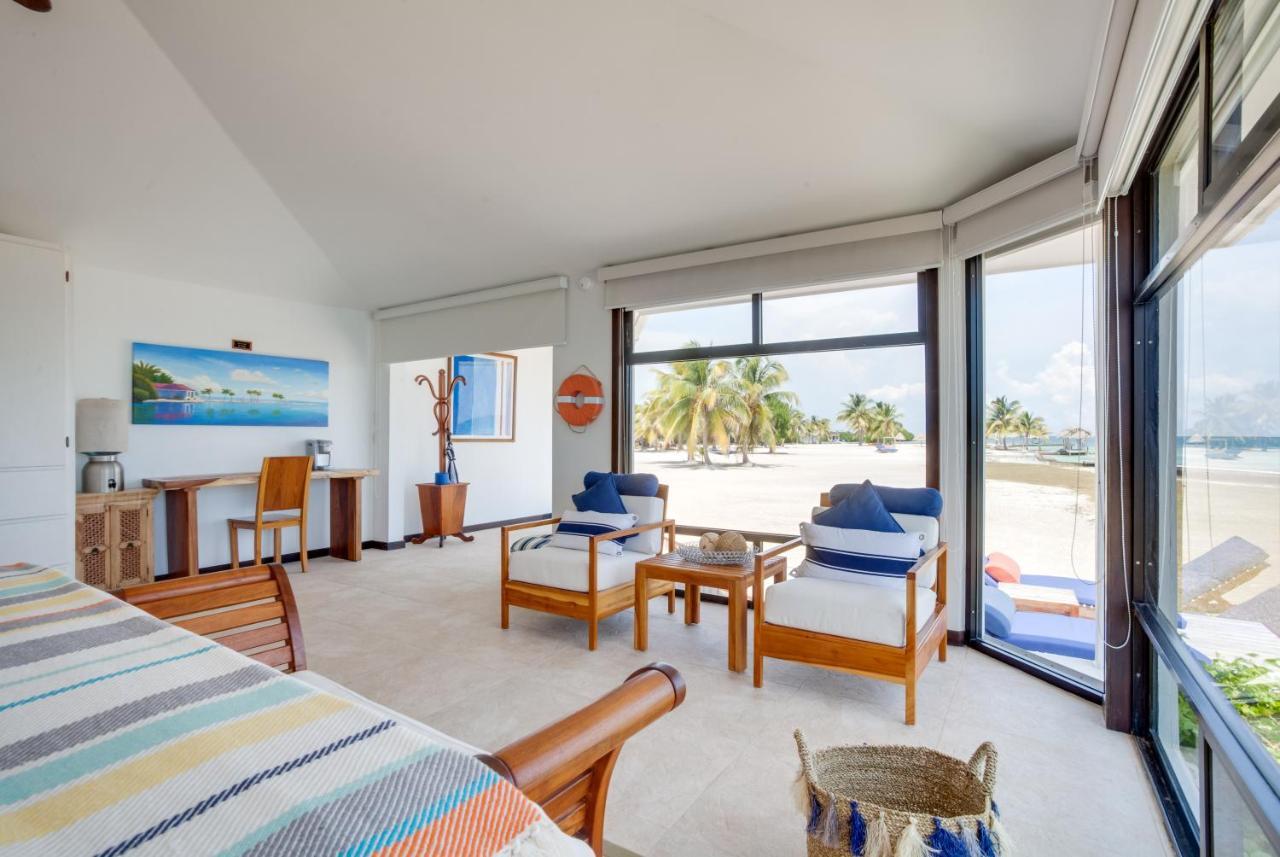 Royal Belize Hotell Thatch Caye Exteriör bild