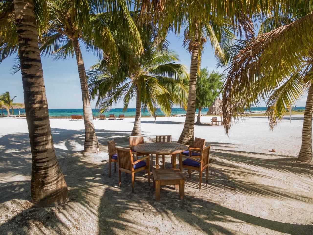 Royal Belize Hotell Thatch Caye Exteriör bild