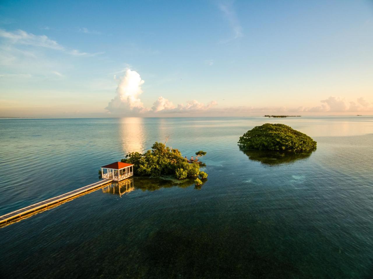 Royal Belize Hotell Thatch Caye Exteriör bild